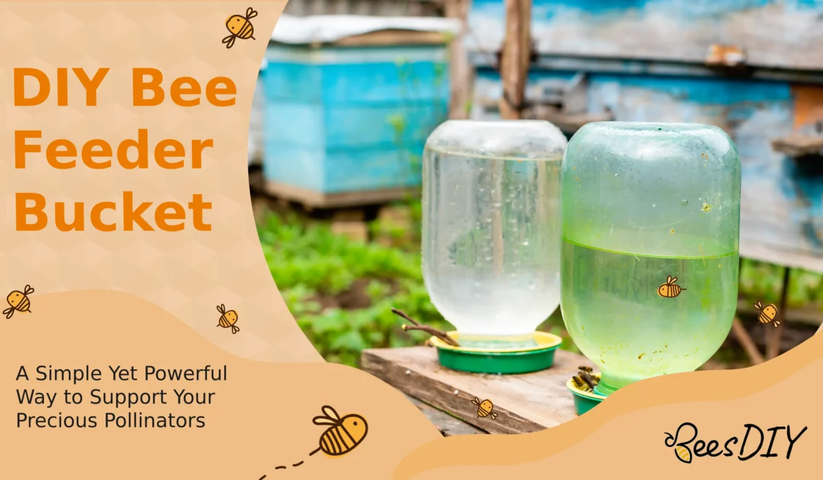 DIY Bee Feeder Bucket